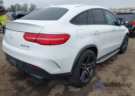 2019 Mercedes-Benz Amg Gle 43 Coupe 4Matic из США, поврежденный, VIN 4JGED6EB9KA154349